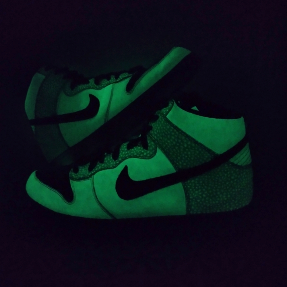 Nike Dunk Hi Premium Glow in the Dark 2017